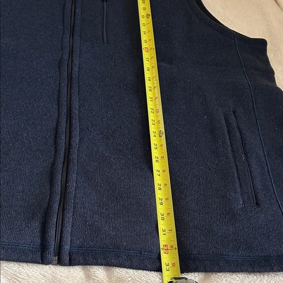 Vest Polo by Ralph Lauren Men's Dark Blue Zip-Up